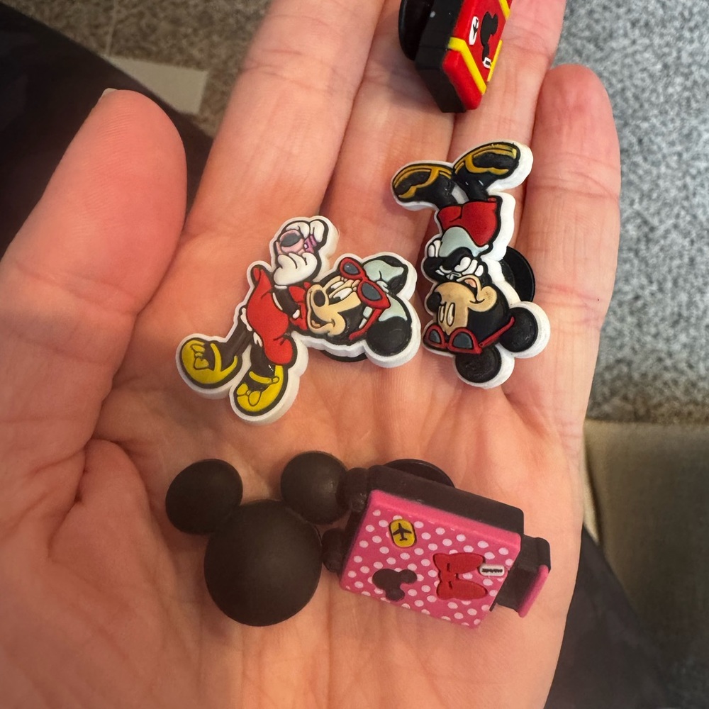 Mickey Mouse Shoe Charms